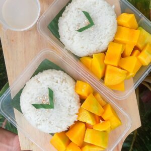 Mango Sticky Rice – Dessert Thailand Ketan Pulen & Mangga Manis